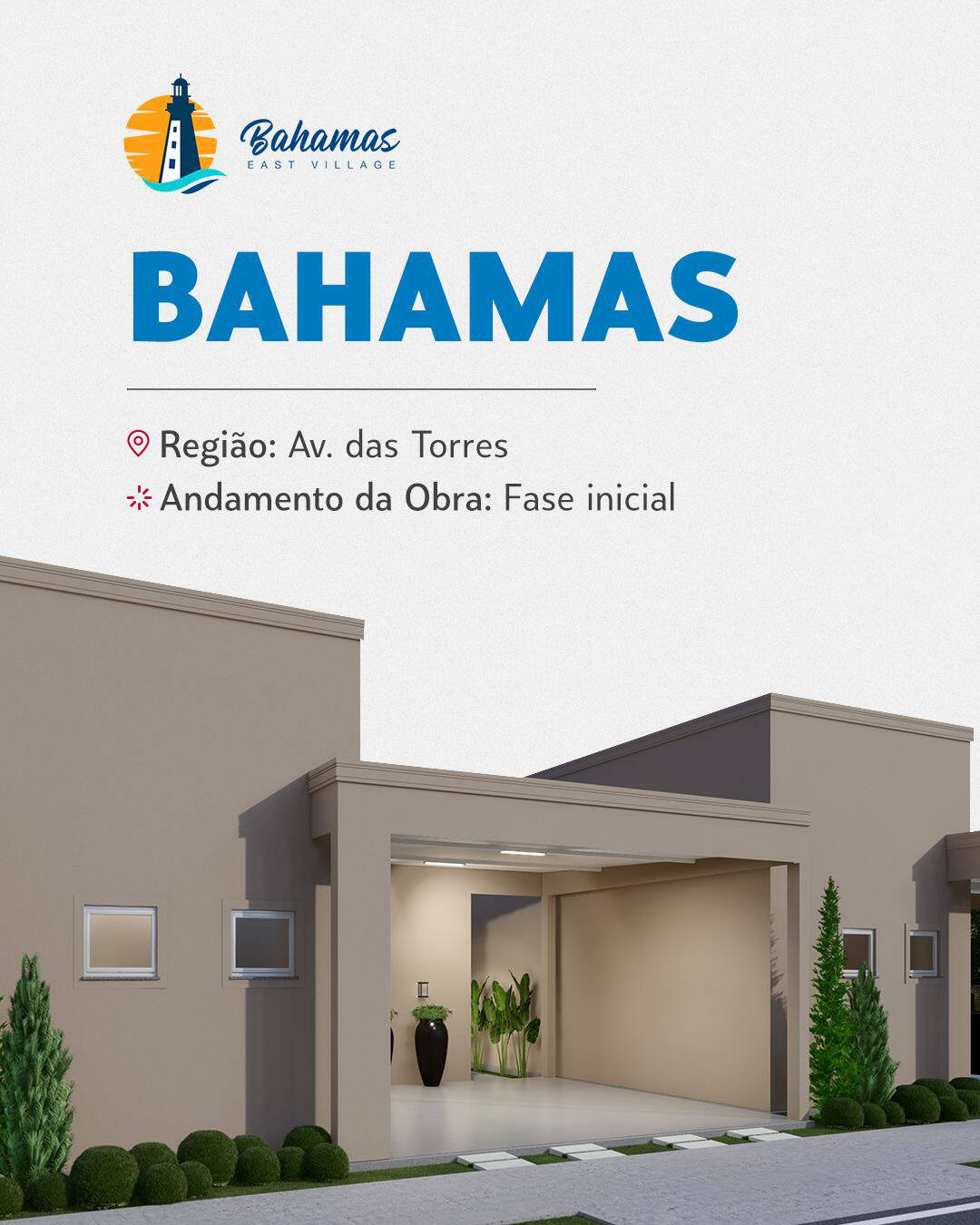 Condomínio Bahamas East Village - Grupo FV - Breve Lançamento