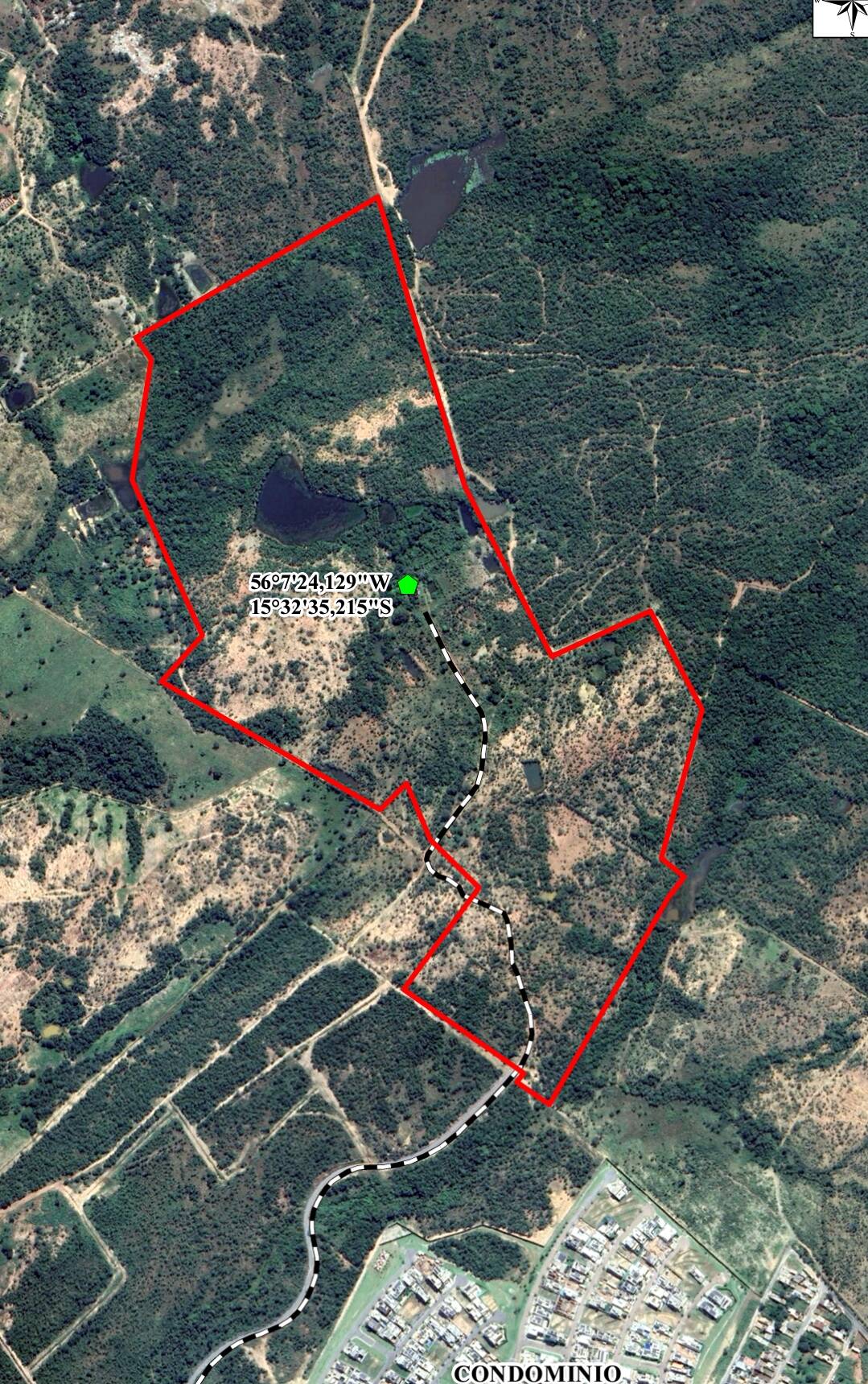 Área de 58 hectares para Loteamento de alto padrão ou cosntrução de Casas
