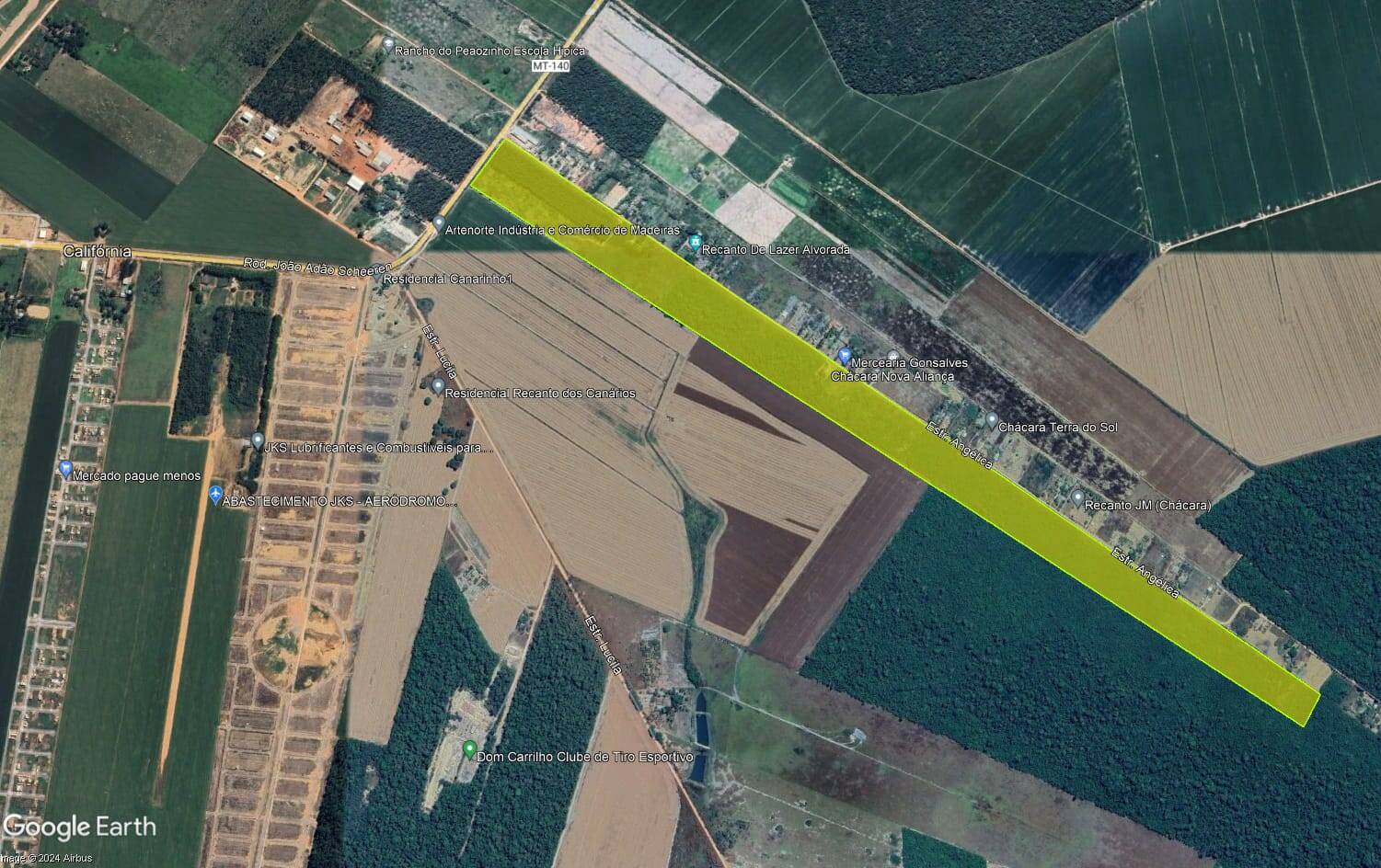 Area para loteamento em Sinop