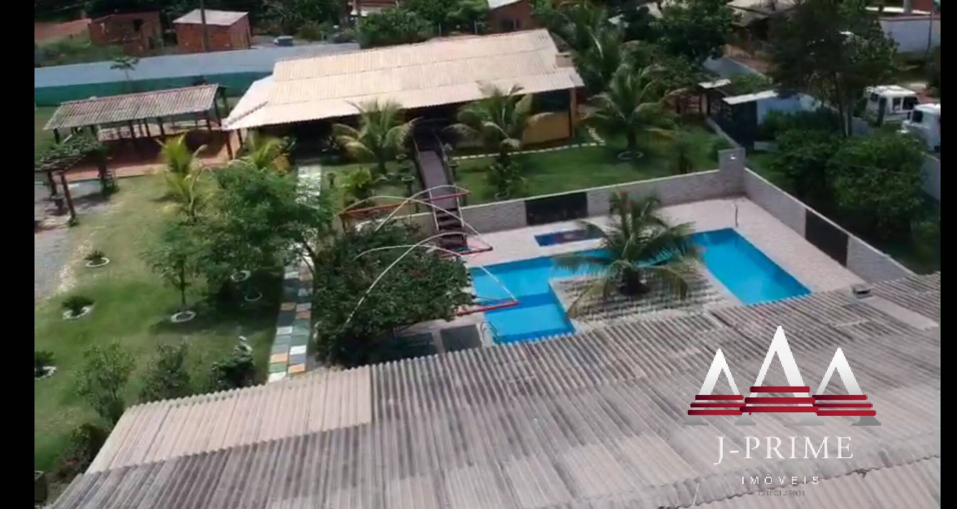 Chácara à venda em Várzea Grande MT com 20.000m², piscina e área gourmet