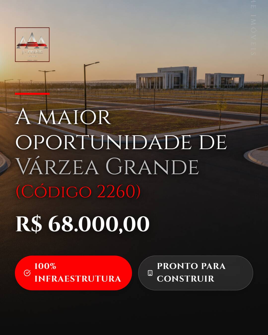 Terreno Parque das Águas próximo aos Florais da Mata so 68 mil