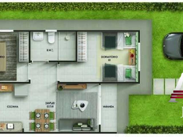 #2639 - Casa em condomínio para Venda em Cuiabá - MT - 2