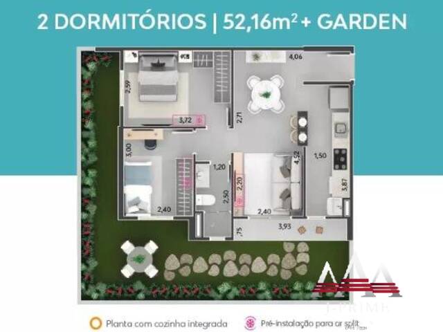 #2641 - Apartamento para Venda em Cuiabá - MT - 3