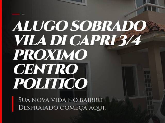 #2936 - Casa em condomínio para Locação em Cuiabá - MT - 1